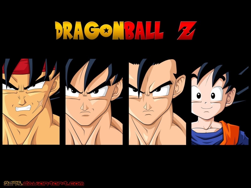 Son Goku, Gohan, 720P, anime, Dragon Ball Z, Gotenks, Bardock