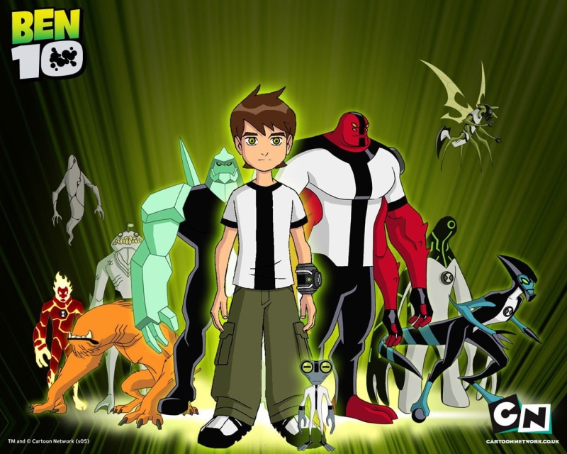 toy, 720P, green color, illustration, arts culture and entertainment, ben, art and craft, creativity, TV Show, Four Arms (Ben 10), halloween, Grey Matter (Ben 10)