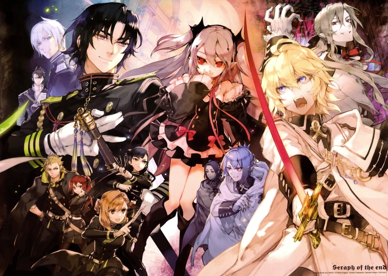 costume, stage Costume, character, anime, fantasy, vampires, elegance, female likeness, Shinoa Hiiragi, Seraph of the End, Guren Ichinose, day, men, art and craft