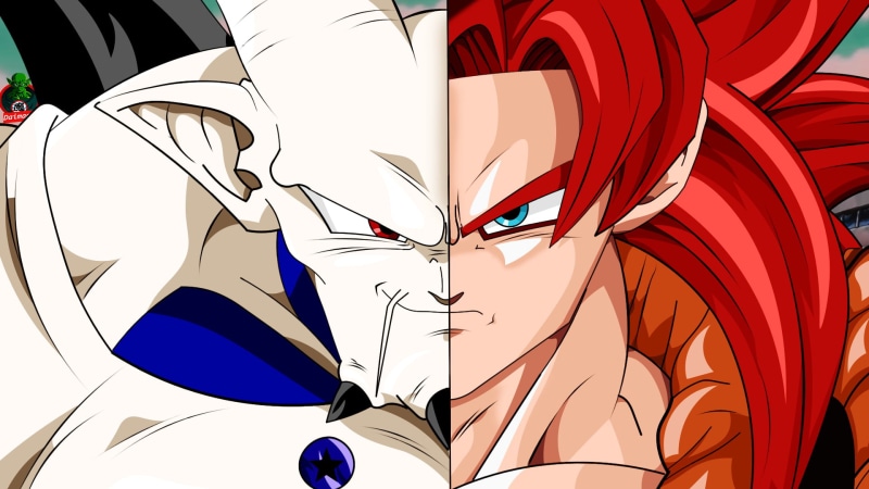 Dragon Ball, 1080P, Dragon Ball GT, Super Saiyan 4, Gogeta (Dragon Ball), Omega Shenron (Dragon Ball)