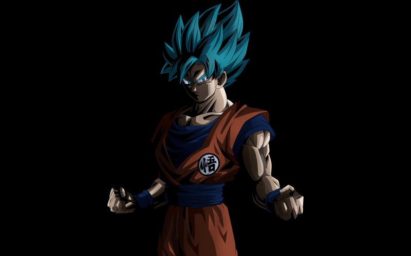 Goku, k, Black, 4K