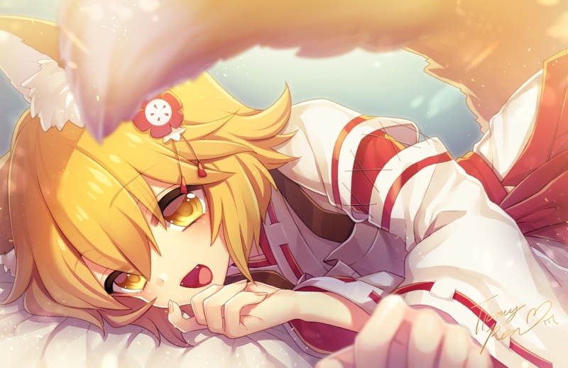 anime girls, anime, kitsunemimi, Sewayaki Kitsune no Senko-san, 2K