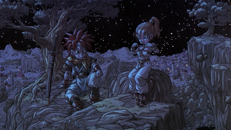 Chrono Trigger, architecture, religion, 1080P, stone material, representation, angel, close-up, nature, human representation, broly, dark, the past, spirituality