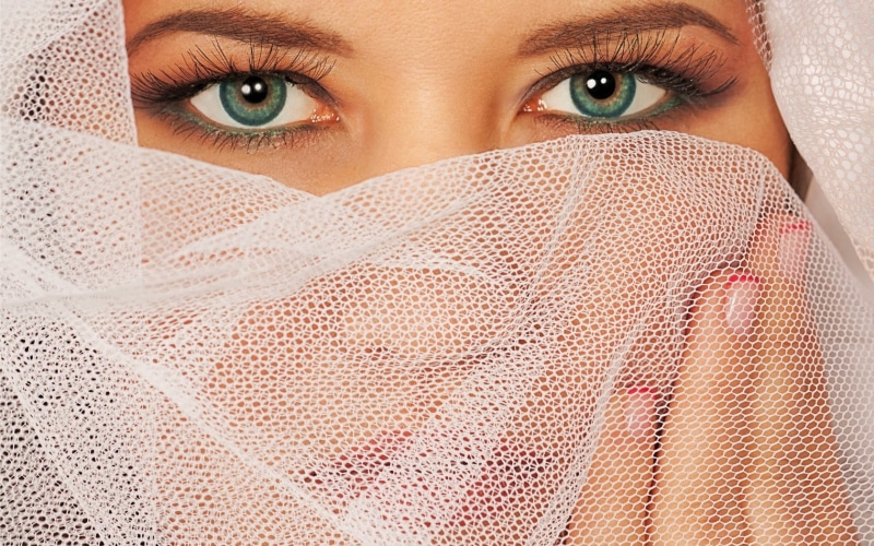 beauty, looking At Camera, human body part, eye, islam, obscured face, charm, close-up, headscarf, human Face, headshot, studio Shot, women, human Eye