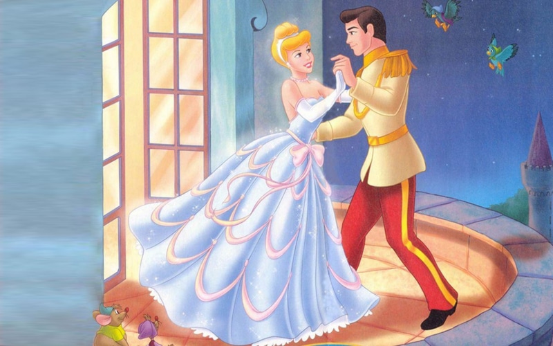 disney, dancing, charming, 1080P, movies, princess, cinderella, prince