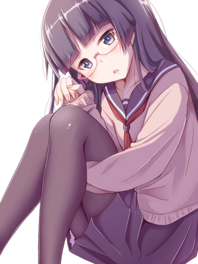 portrait, hairstyle, fashion, young adult, lifestyles, adult, one person, beautiful people, looking at camera, Gokou Ruri, clothing, anime girls, females