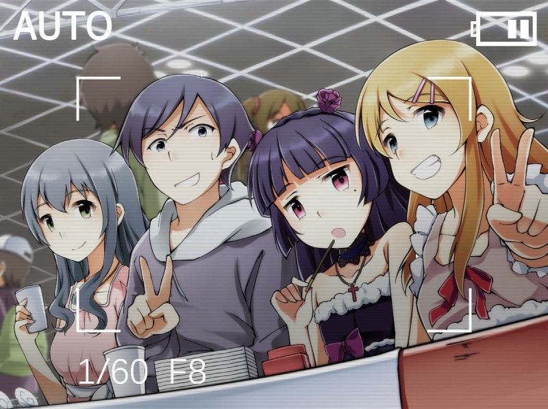 art and craft, representation, disguise, human representation, Kousaka Kirino, anime girls, 720P, monster - fictional character, mammal, Makishima Saori