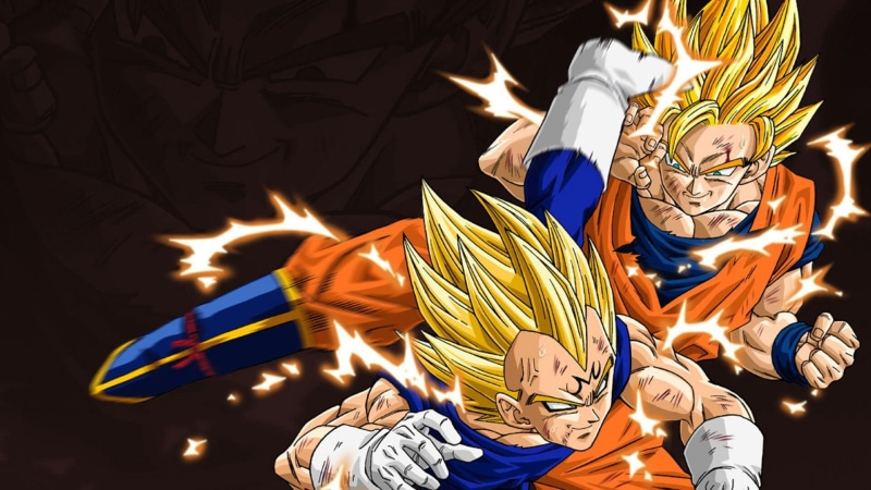 sculpture, 1080P, night, male likeness, belief, spirituality, human representation, goku vs vegeta, representation, building, place of worship, religion