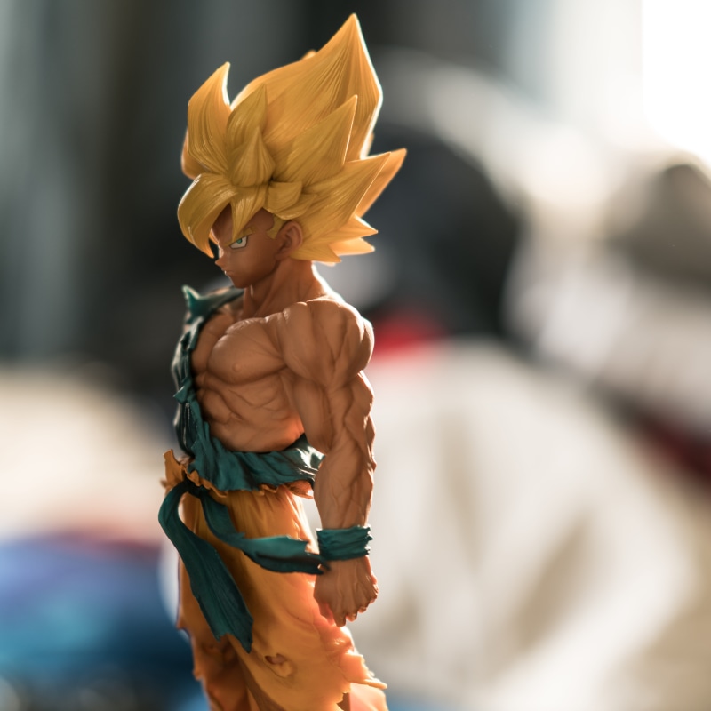 creativity, action figure, goku, day, figurine, no people, flower, 85gm, flowering plant, representation, statue, clothing, sony, toy, human representation