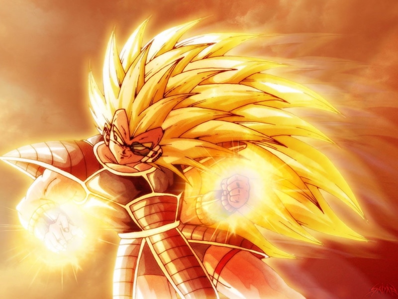art, SS, hd, dragonball, raditz, anime, DBZ, 480P, bomb