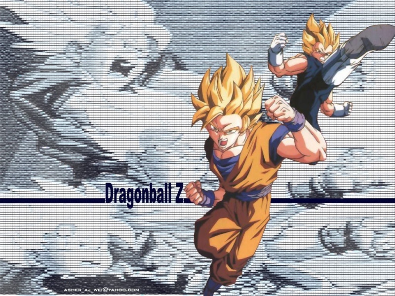 goku, dragonball, art, vegeta, hd, ssj1, 480P, DBZ, levels, anime, saiyans