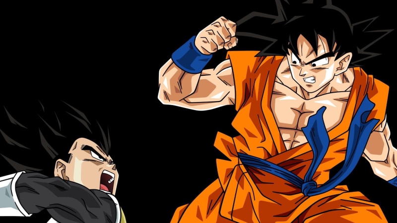 studio shot, creativity, low angle view, son goku, 1080P, indoors, human representation, representation, orange color, no people, goku vs vegeta, art and craft