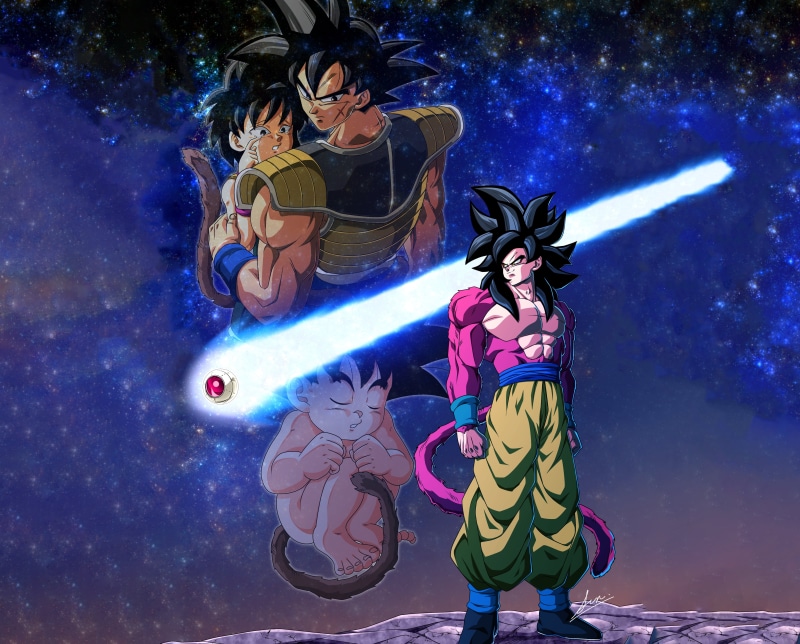Goku, Bardock (Dragon Ball), 4K, Movie, Dragon Ball Super: Broly, Gine (Dragon Ball)