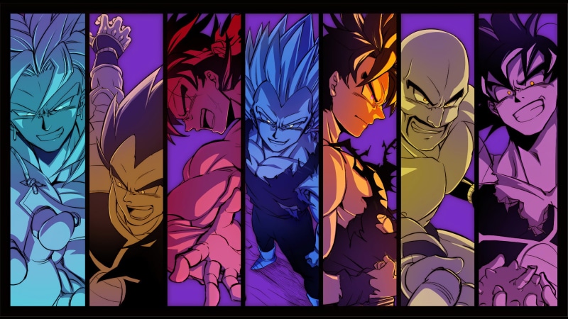 Goku, Broly (Dragon Ball), Dragon Ball Z, Nappa (Dragon Ball), Dragon Ball, Raditz (Dragon Ball), Bardock (Dragon Ball), 1080P