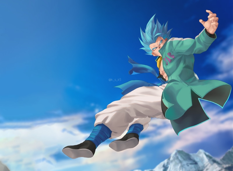 Dragon Ball Super: Broly, Goku, Super Saiyan Blue, Movie, 2K