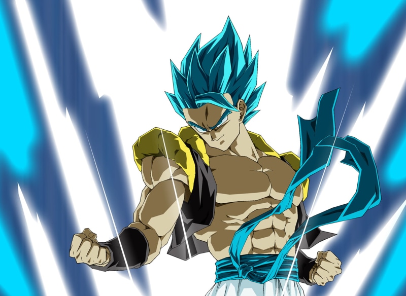 Gogeta (Dragon Ball), 1080P, Super Saiyan Blue, Dragon Ball Super: Broly, Movie