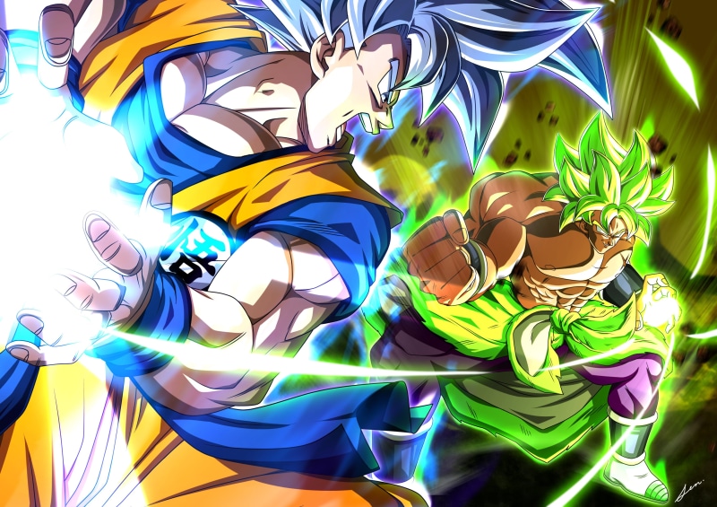 Broly (Dragon Ball), Goku, Movie, Dragon Ball Super: Broly, 2K