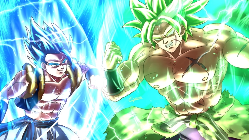 Movie, Super Saiyan Blue, Gogeta (Dragon Ball), 1080P, Broly (Dragon Ball), Super Saiyan Green, Dragon Ball Super: Broly