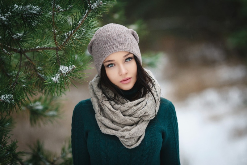 lifestyles, brown Hair, blue eyes, cute, adult, fashionable, beauty In Nature, woman, face, beautiful woman, autumn, beauty, young Women, season, caucasian Ethnicity