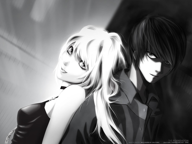 beauty, 720P, headshot, young women, adult, anime, women, Death Note, Amane Misa, fashion, portrait, young adult, looking at camera, females, togetherness