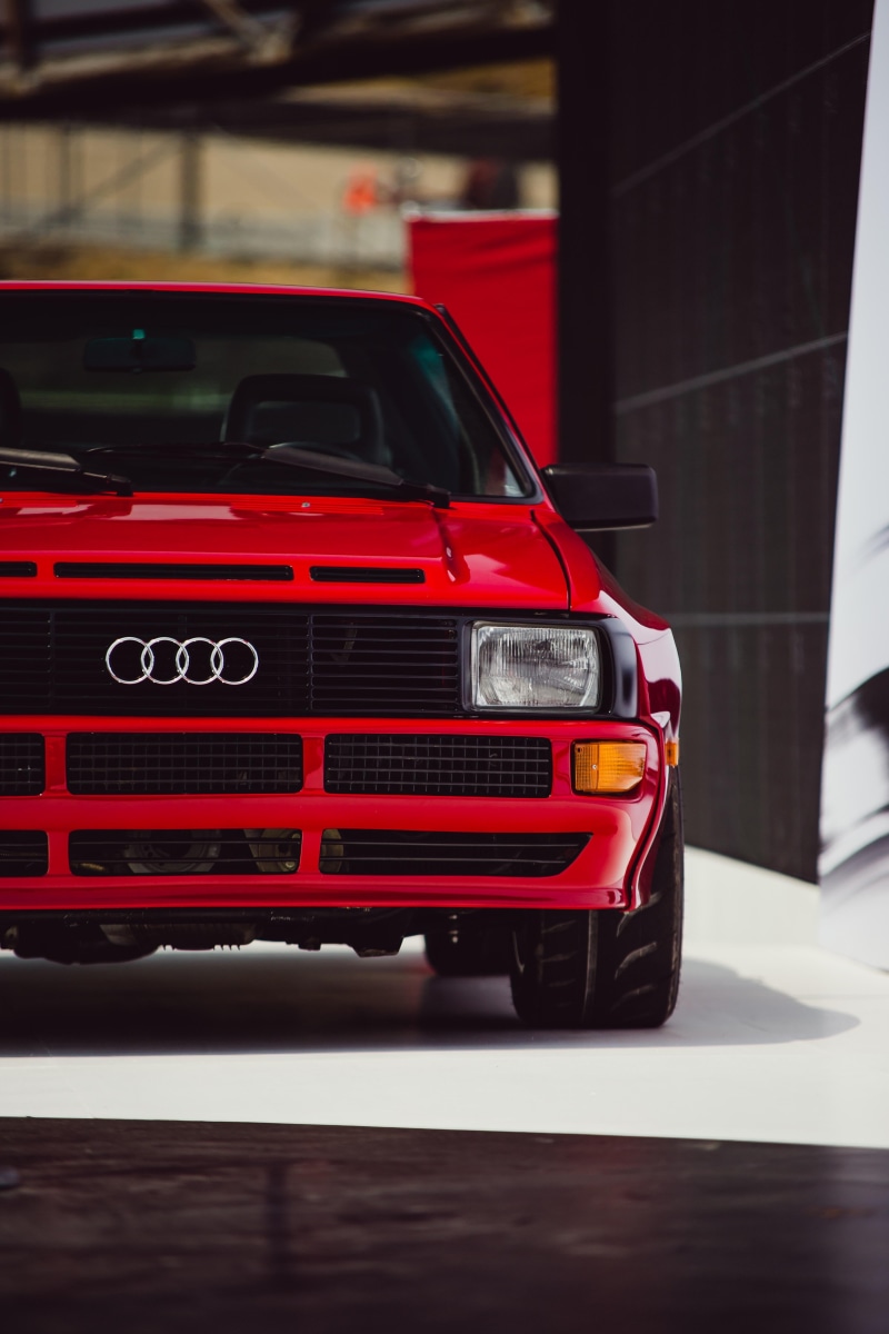 sports car, red cars, Audi, Audi Sport Quattro S1, audi quattro, vertical, Group B, 5K