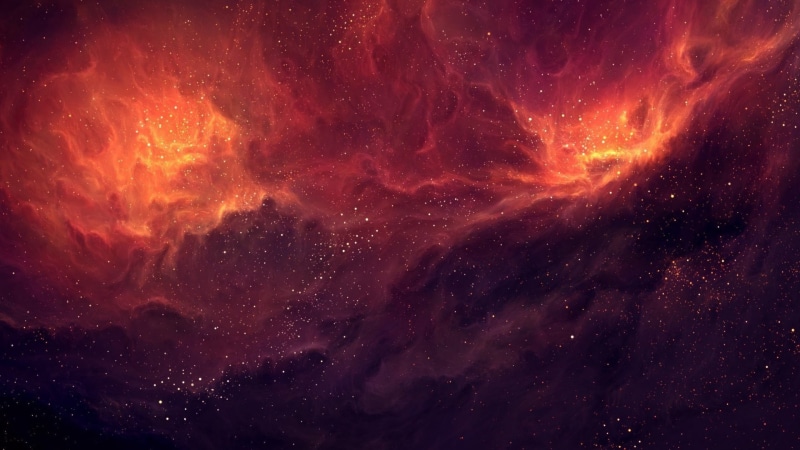 planet, nebula, space art, galaxy, 1080P, stars, TylerCreatesWorlds, space