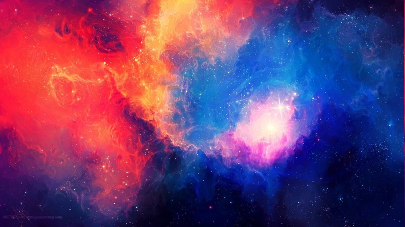 dust, luminosity, 1080P, astronomy, infinity, night, bright, pink color, multi colored, exploding, beauty in nature, star - space, outdoors, red, space