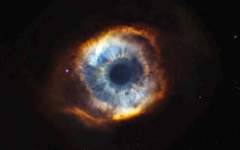 Nebula, illuminated, space, Helix, k, night, space exploration, no people, star - space, science, exploration, mystery, digital composite, outdoors, close-up