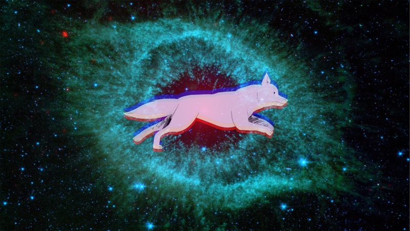 dog, 2K, helix nebula, space