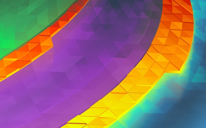 plasma, futuristic, abstract, triangle shape, vibrant color, green, KDE, light - natural phenomenon, backgrounds, no people, yellow, digital, nightlife