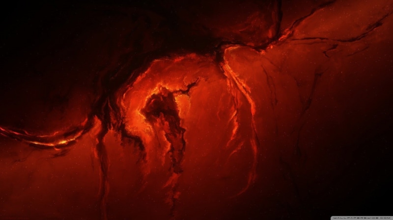 glowing, 720P, flowing, power in nature, abstract, red, space art, water, Starkiteckt, molten, aggression, erupting, chaos, geology, dark, studio shot