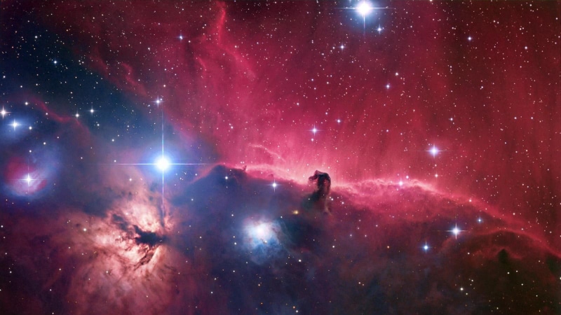nebula, horsehead, space, 720P, hd
