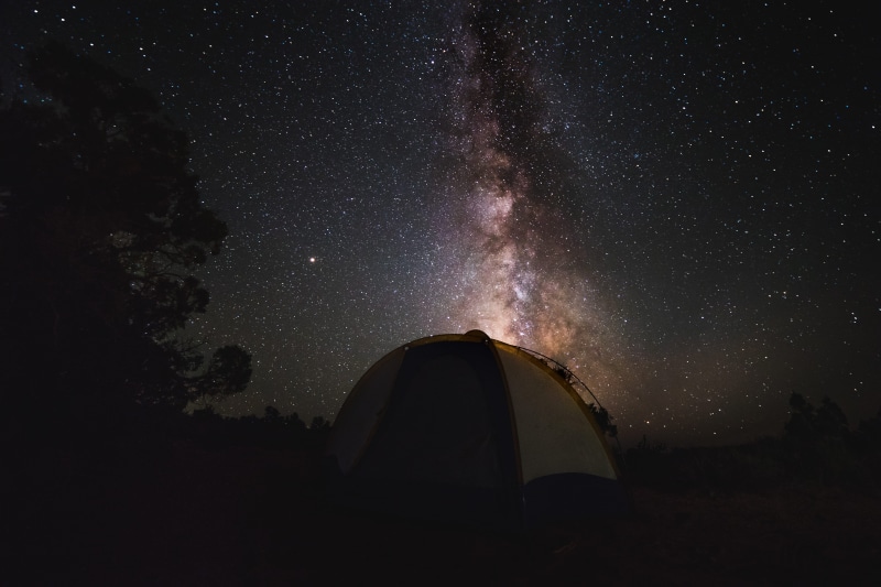 forest, milky Way, recreational Pursuit, tent, milkyway, dome Tent, illuminated, adventure, hiking, mountain, wilderness Area, vacations, cielo estrellado