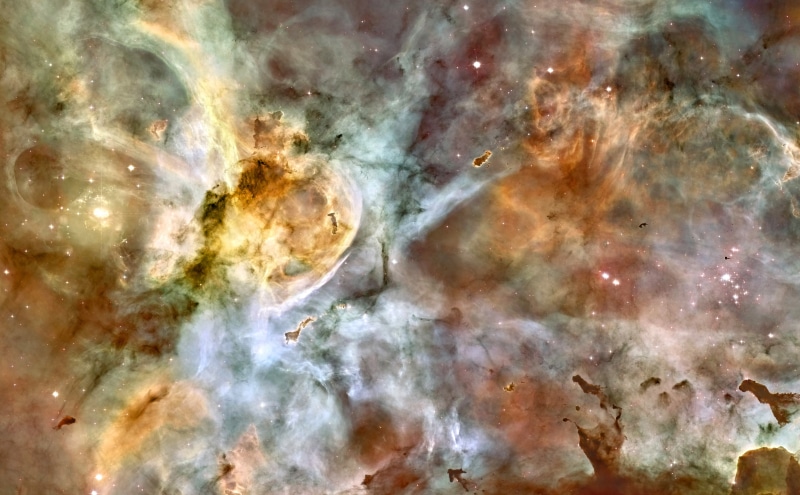 quartz, multi colored, pattern, backgrounds, nebular, crystal, cloud - sky, 5K, Nebula, mineral, no people, astronomy, full frame, stars, abstract, star - space