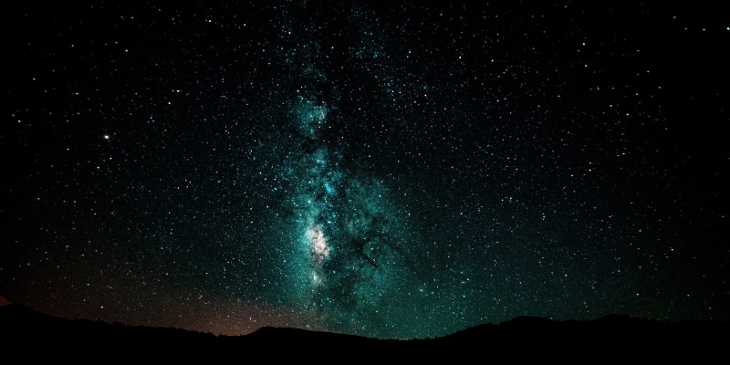 star Trail, astronomy Telescope, nature, 5K, milky Way, outdoors, starry sky, scenics, space Exploration, blue, astronomy, science, nebula, no people