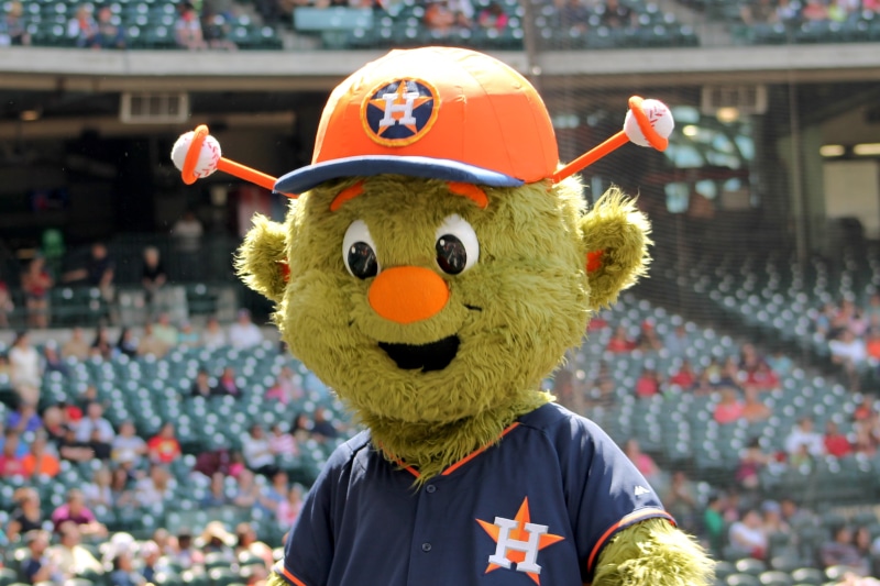 hortons, carnival - celebration event, fun, real people, crowd, men, 2K, outdoors, houston astros, mask - disguise, festival, people, disguise, clothing