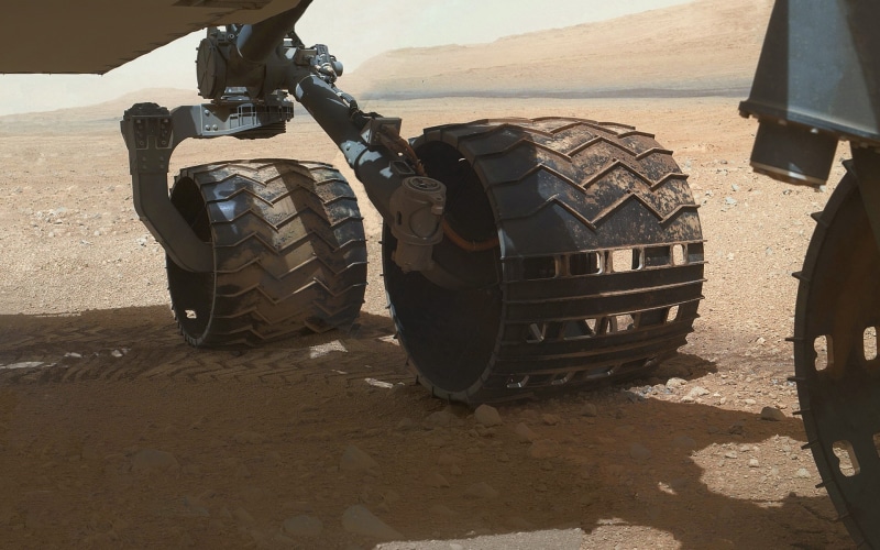 space, curiosity, landscape, mars, wheels, machine, 1080P, hd, rover, alien