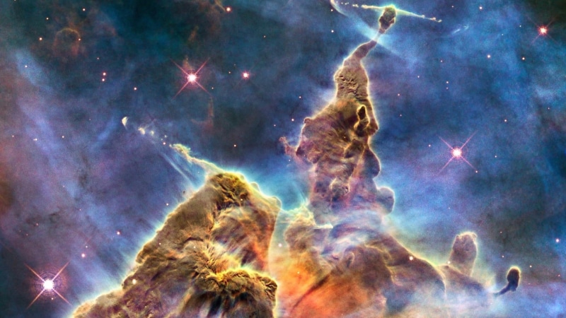 star - space, animal wildlife, glowing, marine, water, beauty in nature, outdoors, night, carina, illuminated, animal, motion, nasa, underwater, no people