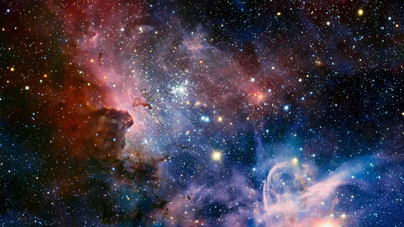 galaxy, mystery, night, illuminated, outdoors, constellation, nature, space exploration, glowing, purple, milky way, Carina Nebula, space, nebula, 4K