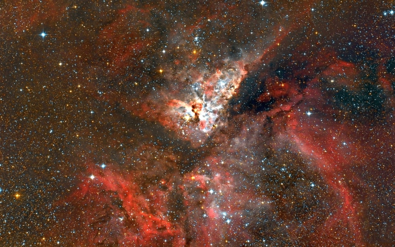 stars, carina, nebula, space, 2K