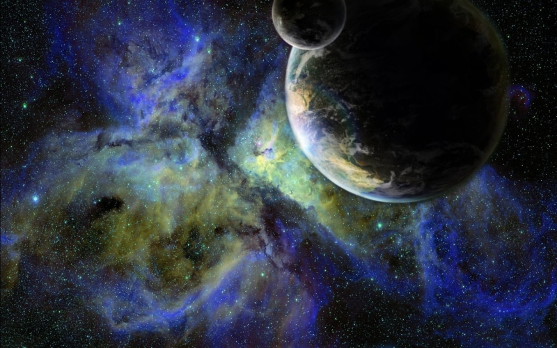 night, dark, illustration, outdoors, earth, galaxy, nature, sky, illuminated, star - space, planet - space, digital composite, black background, sphere