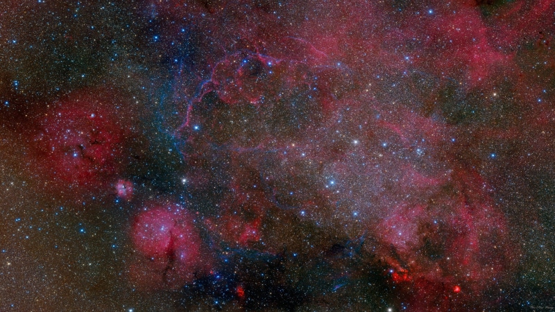 space, 4K, astronomy, astrophoto, stars, nebula, starry sky