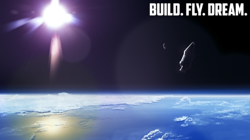 1080P, hd, space, starlight, planet, video games, spaceship, program, kerbal