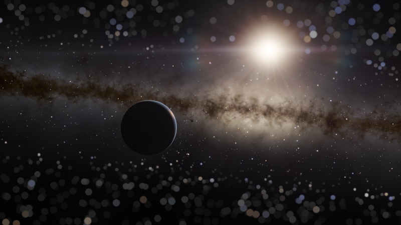 planet, hd, starlight, tilt, stars, space, shift, 1080P, black