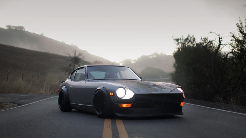 Datsun 240Z, Nissan, Nissan Fairlady Z, Datsun, 1080P, anime, JDM, car, Nissan 280ZX