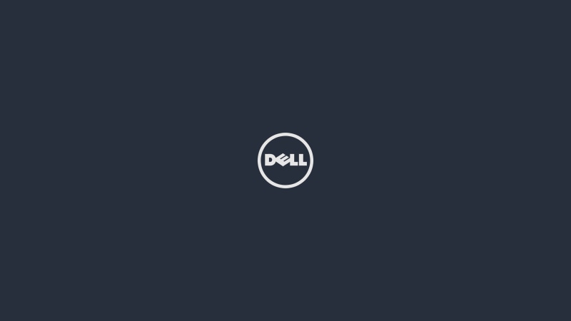 brands, logo, Dell, 2K, minimalism