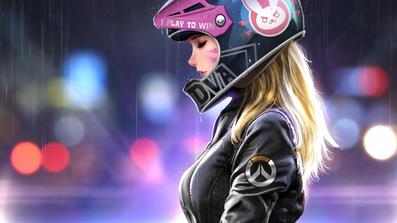 Overwatch, Liang Xing, 1080P, D.Va (Overwatch)