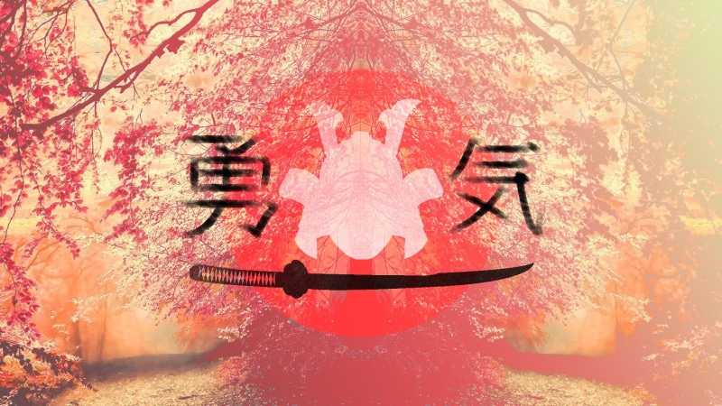 kanji, 1080P, pink, Japan, samurai