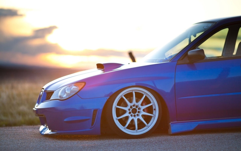 car, convertible, tire, nature, road trip, wheel, luxury, land vehicle, JDM, sports car, road, photography, WRX STI, focus, Subaru Impreza, sports, 1080P