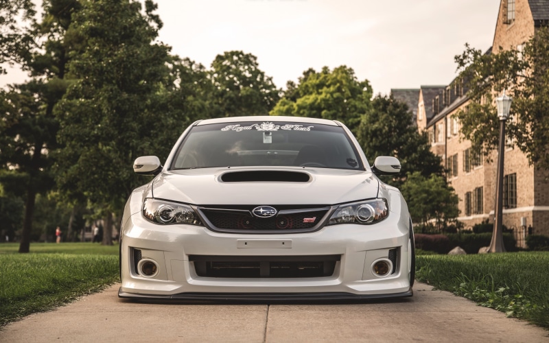 white, BellyScrapers, wrx, Rotiform, impreza, stance, JDM, sti, Low, 2K, subaru